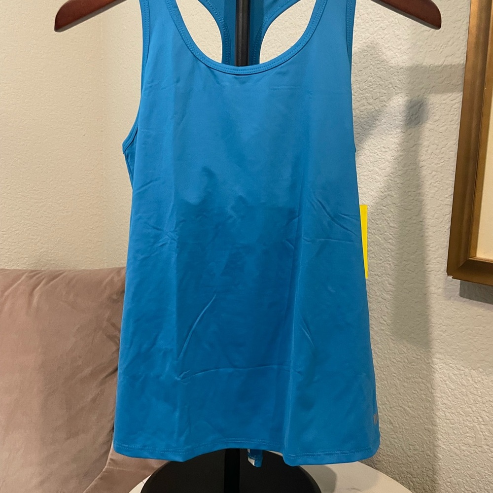 EleVen by Venus Williams Blue Tank Top